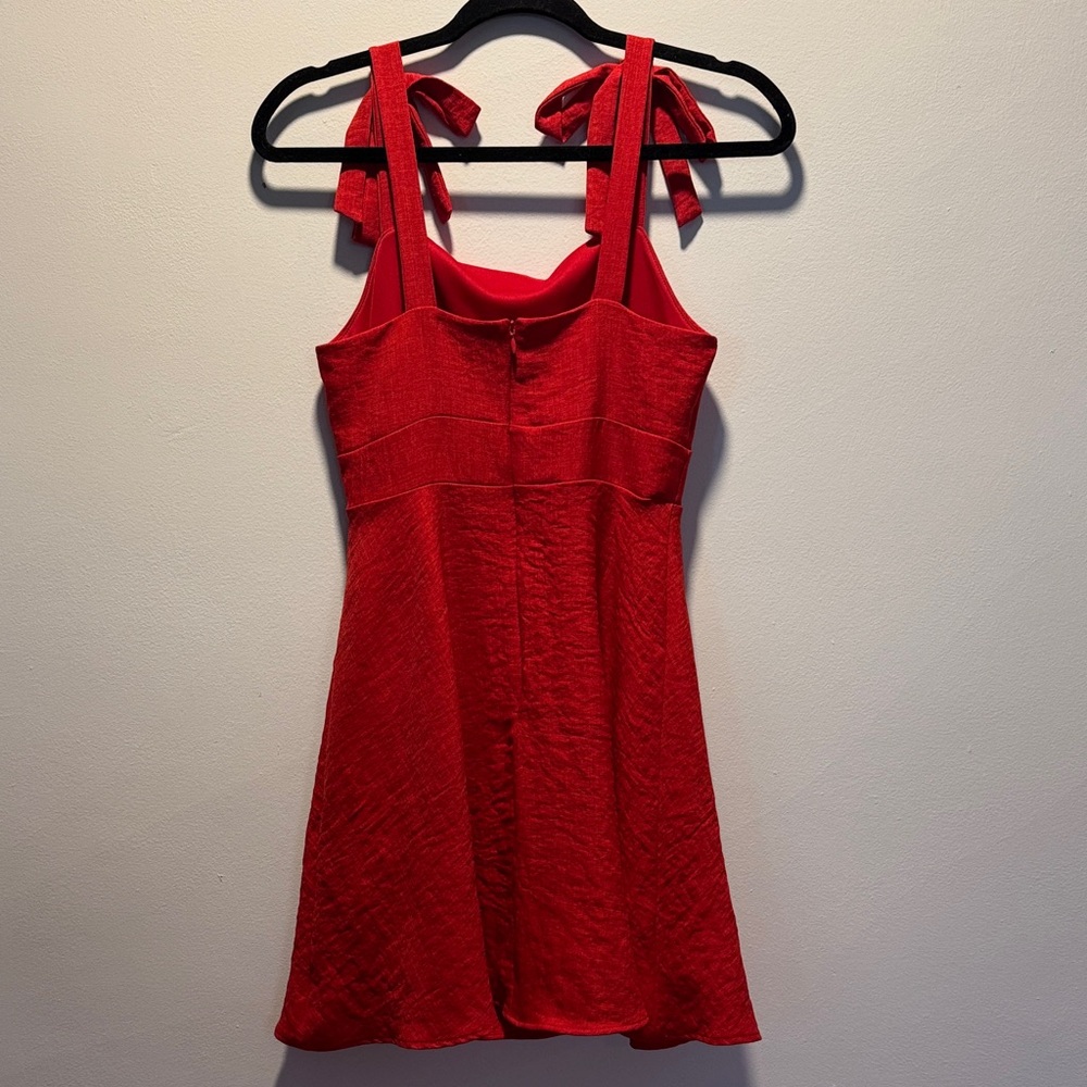 Altar'd State Vibrant Red Mini Dress - Picture 2 of 4